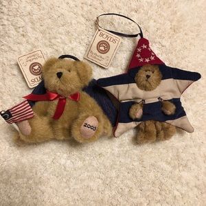 Boyds Bears Patriotic Bears - Retired - Set of 2